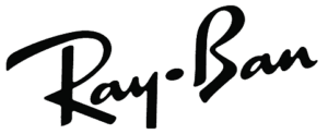 Ray Ban logo.