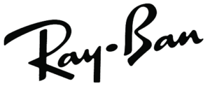 Ray Ban logo.
